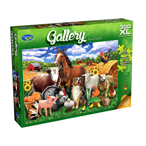 Primary image for Gallery 8 300XL Piece Jigsaw Puzzle - Farm Friends