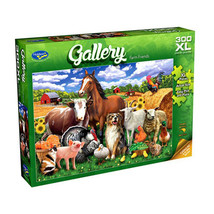 Gallery 8 300XL Piece Jigsaw Puzzle - Farm Friends - $47.53