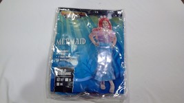 Spooktacular Creations Mermaid Costume SZ 3T  Red Wig Shell Headband Sequin - £17.67 GBP