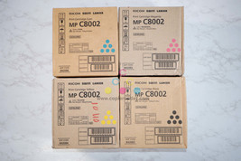 New OEM Ricoh MP C8002SP CMYK Toner Full Set 842083,842084,842085,842086 - £300.02 GBP