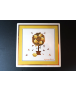 Vtg Mid-Century Modern MCM Georges Briard &quot;Lemon Tree&quot; Trivet Metal Tile... - $279.41 MXN