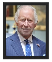 King Charles Iii Of The United Kingdom Uk 8X10 Framed Photo - £14.94 GBP