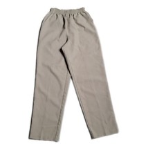 Briggs New York Pull On Light Brown Pants ~ Sz 10 ~ High Rise ~ 28.5&quot; Inseam - £17.61 GBP