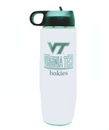 Virginia Tech Hokies 2798 Stainless Steel Flip Top Water Bottle 22 oz White - $38.03 CAD