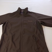 Columbia WL6623 Omni-Shield Women's Brown Spring Lightweight Fleece Jacket Sz L image 11