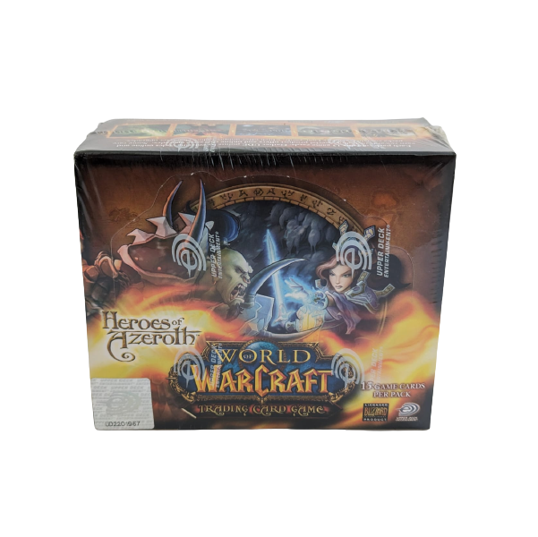 World of Warcraft Heroes of  Azeroth Booster Box Set 24 Packs WoW TCG Card Game  - £142.28 GBP