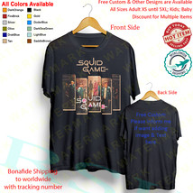 3 SQUID GAME, SEONG GI HUN, KANG SAE BYEOK T-shirt All Size Adult S-5XL ... - $34.48 CAD