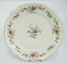 Rosenthal Pompadour Antoinette Moss Rose Dinner Plate 10&quot; Flaw Discolora... - £9.73 GBP