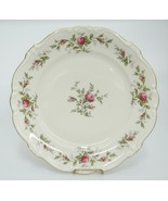 Rosenthal Pompadour Antoinette Moss Rose Dinner Plate 10&quot; Flaw Discolora... - £9.66 GBP