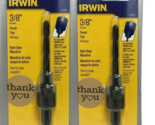 Irwin 373001 3/8&quot; Shank Tige Hole Saw Mandrel, 9/16&quot; - 1-3/16&quot; Pack of 2 - £11.72 GBP