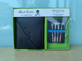 Robert Graham RFID Bi Fold Wallet &amp; Eagle Golf Tee Gift Set $98 free shipping - £61.44 GBP