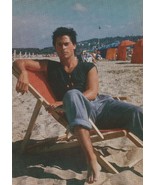 Rob Lowe John Stamos teen magazine pinup clipping beach barefoot sexy po... - $7.00