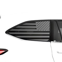 Fit Toyota Highlander 2020-2023 Quarter Window American Flag Vinyl Decal Sticker - $49.99