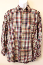 BURBERRYS Men&#39;s Button Up Long Sleeve Shirt Size -XL Multicolor Plaid - £37.81 GBP