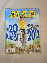 MAD MAGAZINE #519 February 2013  Lance Armstrong, Barack Obama, Kristen ... - $4.94