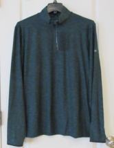 GAPFit Mockneck Long Sleeve Active 1/2 Zip Pullover Jasper Green Men&#39;s S... - $461.26 MXN