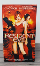 Resident Evil VHS Sony 2002 Horror Zombie Milla Jovovich Michelle Rodriguez - $7.32