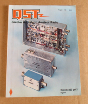 QST Magazine Amateur  Radio August 1982 Ham Radio - £3.80 GBP