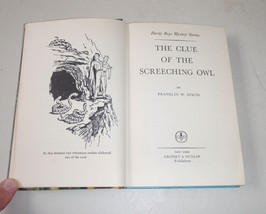 The Clue of the Screeching Owl #41 Hardy Boys by Franklin W. Dixon HC 1962 - £7.02 GBP