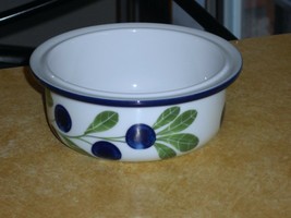 Dansk BERRIES Blueberry Fruit Cereal Bowl 5&quot; - £11.64 GBP