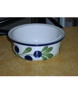 Dansk BERRIES Blueberry Fruit Cereal Bowl 5&quot; - $14.84