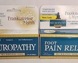 2 Pack (2 oz) Frankincense &amp; Myrrh Neuropathy Rubbing Oil, EXP. 10/24 06/26 - £31.44 GBP