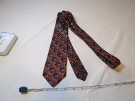 Berkley burnt orange menswear neck tie necktie Men&#39;s GUC - £11.74 GBP