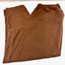 Blair Pants Women&#39;s Size XL Brown Elastic Waist Pockets 29&quot; Inseam - £10.88 GBP