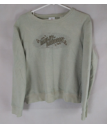 Harley Davidson Women&#39;s Cream Round Neck Sweatshirt Size Medium - $219.41 MXN