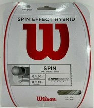 Wilson - WRZ959200 - Spin Effect Hybrid Tennis Raquet String - White - £14.90 GBP