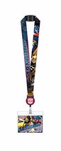 Transformers Lanyard with Retractable Card Holder, Multi Color - $6.85