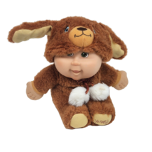 Cabbage Patch Kids Cuties 2008 Snugglies Brown Bear Stuffed Animal Plush Doll - £24.51 GBP
