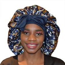 BONNET QUEEN Silk Bonnet for Sleeping Women Double Layer Cap - £18.20 GBP