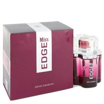 Miss Edge by Swiss Arabian Eau De Parfum Spray 3.4 oz - £46.86 GBP