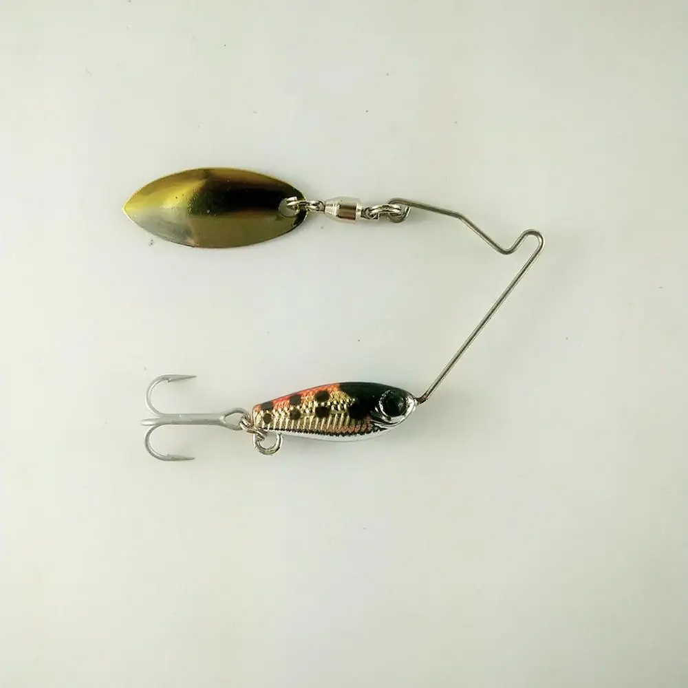 Hing lure area s metal blade shad tailspin micro spinnerbait bass pike trout chub perch thumb200