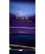 Vintage Genuine 1981 The Tie Rack Gold tone TIE CLIP In Original Box - £66.66 GBP