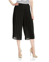 New NY Collection Women&#39;s Pleated Front Culotte Pants Variety Colors &amp; S... - $39.99