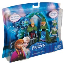 Disney Frozen Anna &amp; Kristoff Doll Troll Wedding Gift Set - $16.78
