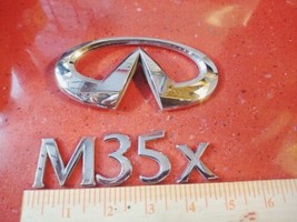 2006-2010 Infiniti M35x Rear Trunk Emblem Badge Oem Used Stock Genuine 07 08 09 - £14.10 GBP