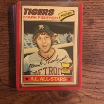 Mark Fidrych 1977 Topps Baseball Card  (0710) - £2.35 GBP