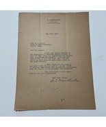 antique letter Port Arthur TX B. T. McWhorter to State Rep. B. E. Quinn ... - £39.10 GBP