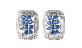 Paparazzi Darling Dazzle Blue Clip-On Earrings - New - £3.59 GBP