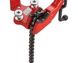 VEVOR Screw Bench Chain Vise 1/8 to 5-Inch Pipe Capacity, Heavy Duty Ben... - $128.69