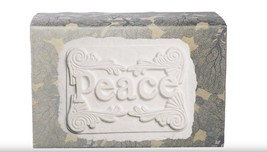 XLarge 300 Cubic Inch Biodegradable Box Funeral Cremation Urn w/Cotton &quot;Peace&quot; - £120.47 GBP
