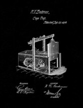 Mousetrap Patent Print - Black Matte - $7.95+