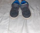 Boys STRIDE RITE M2P LUC Sneakers Shoes Size 4M Gray Blue Leather Made t... - $15.00