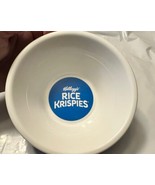 RICE KRISPIES Kelloggs CEREAL BOWL 6” plastic logo branded NEW 2023 - $10.29 CAD