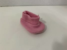 American Girl Bringing Home Bitty Baby ONE left replacement shoe pink bow bootie - £3.93 GBP