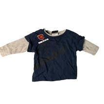 NFL Chicago Bears Long Sleeve Tshirt Tee boys infant Baby Size 12 months Layered - $13.85