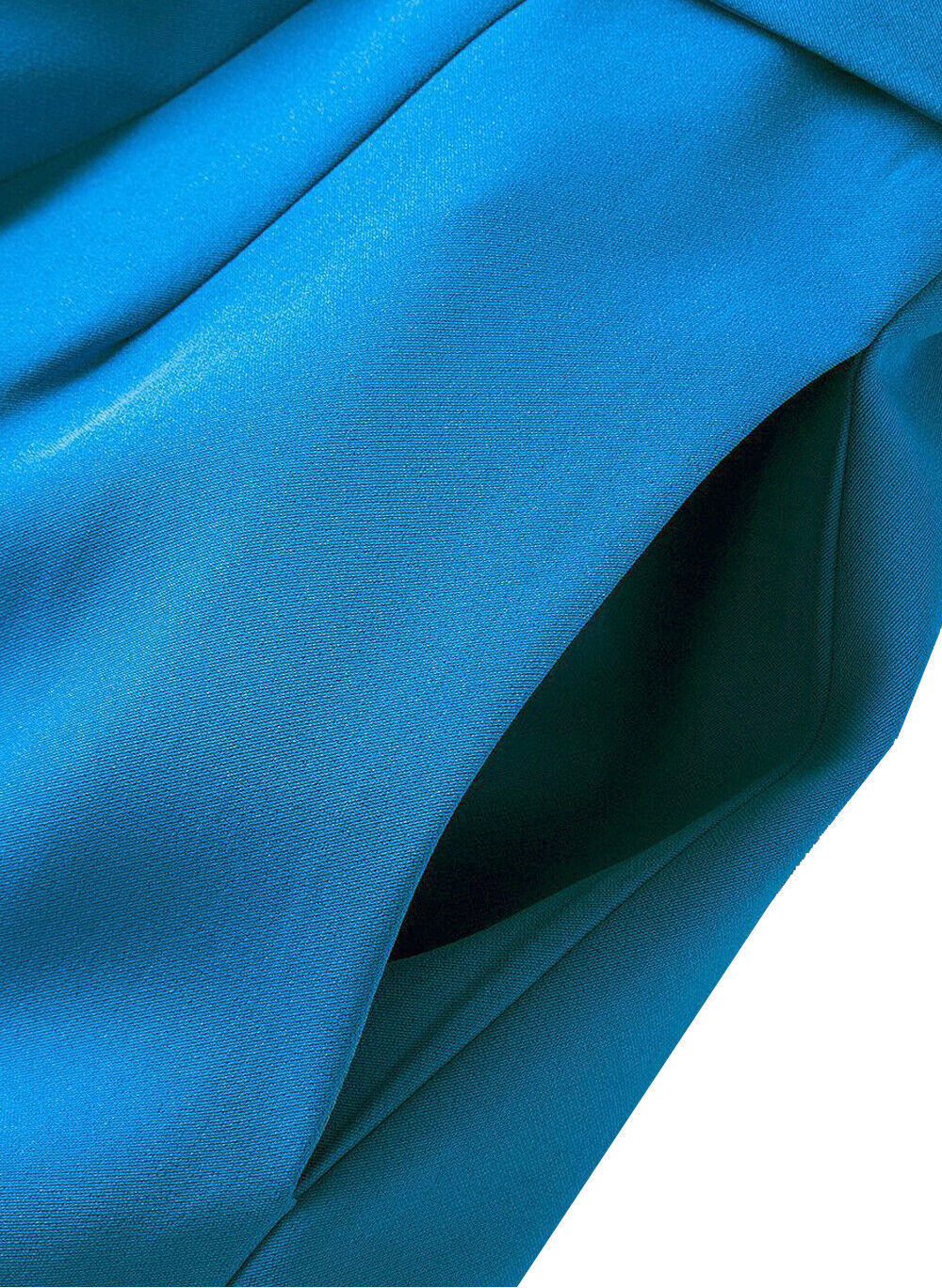 Kate Middleton Inspired Blue 3/4 Sleeve Double-Breasted Wrap Coat Dress OZ Stock Item image 9